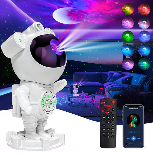 Bluetooth Astronaut Starry Sky Projection Lamp